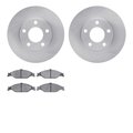 Dynamic Friction Co 6302-54135, Rotors with 3000 Series Ceramic Brake Pads 6302-54135